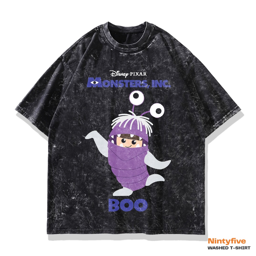 Monster Inc camiseta Boo lavado Oversize Tee | Camiseta Monster Inc de gran tamaño