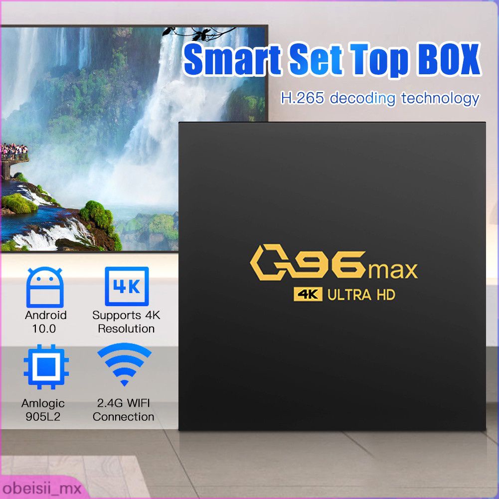 Q96 Max Smart Set Top Box TV/Network Mini Wifi/HD/4K Para Android | Shopee  México