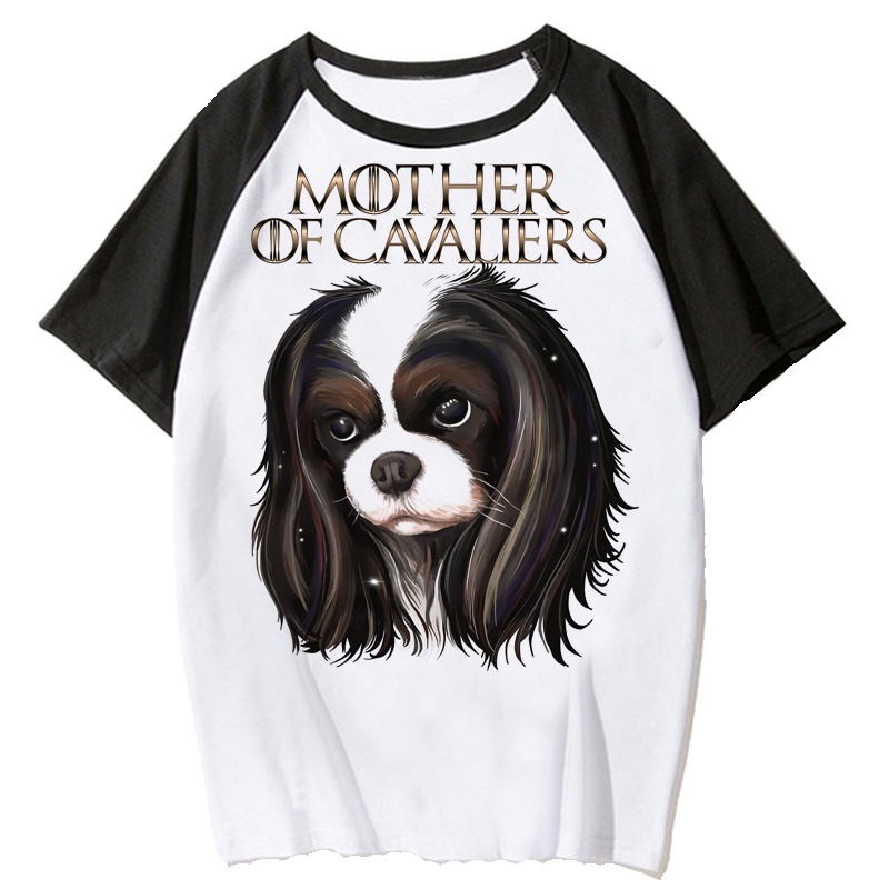 Cavalier King Charles Spaniel Camiseta Hombre Impresión vintage harajuku  Pareja Ropa kawaii tumblr | Shopee México