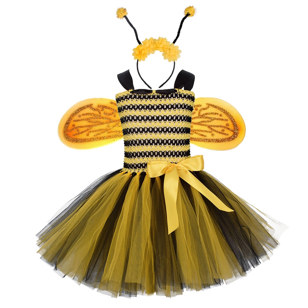 Vestido Para Niños , Traje De Abeja Pequeña , Falda De Gasa Para Niñas De  Comercio Exterior Pettiskirt Tutú Transfronterizo | Shopee México