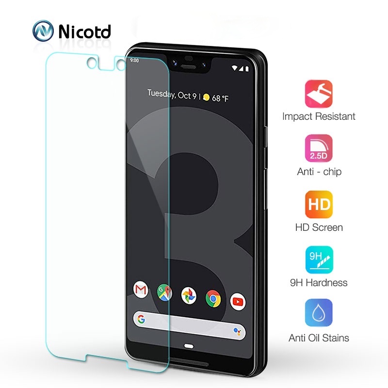 Nueva película protectora de pantalla de vidrio templado cristalizar Para Google Pixel XL Nueva película protectora de pantalla de vidrio templado cristalizar Para Google Pixel XL