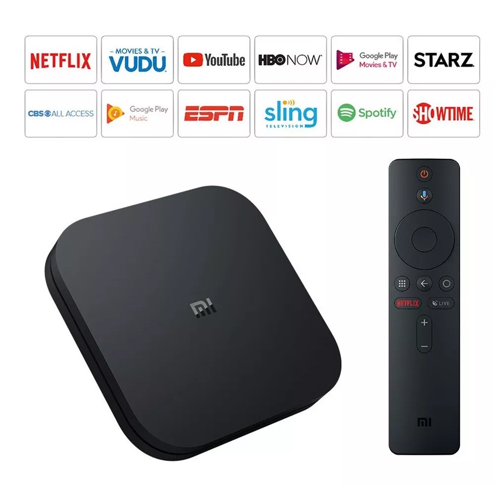 Xiaomi Mi Box S Android TV BOX versión Global 4K HDR 2GB+8GB Google