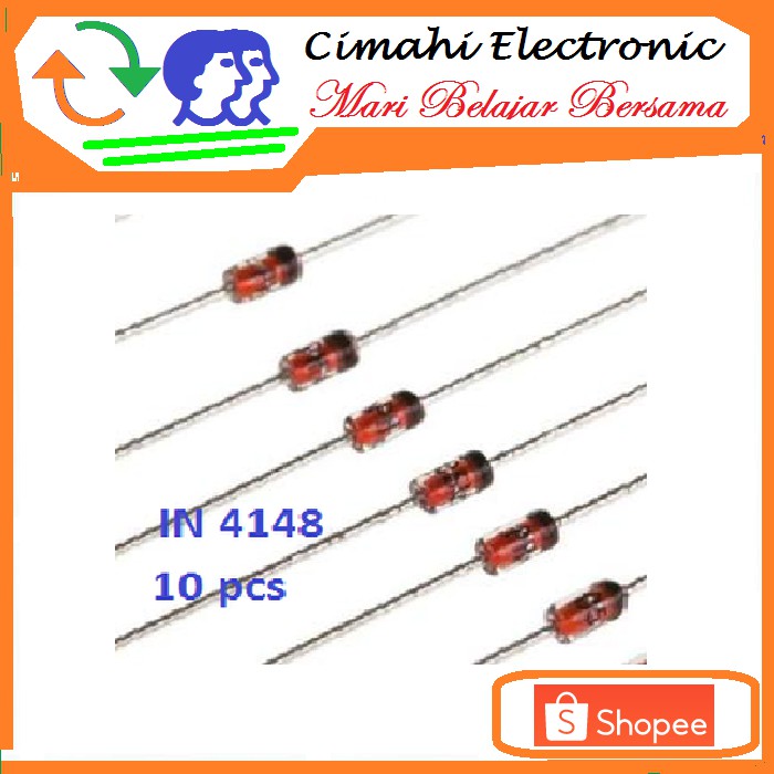 Diodo 4148 IN4148 en 4148 (10 pcs) | Shopee México