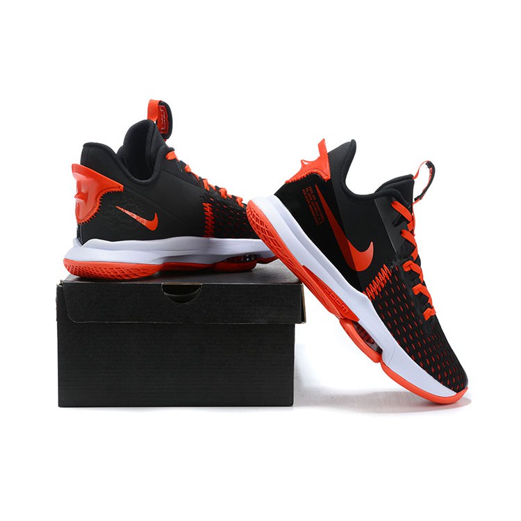 100 % Original Nike Lebron Witness Negro Deportes Zapatos De Baloncesto Para Hombres | Shopee México