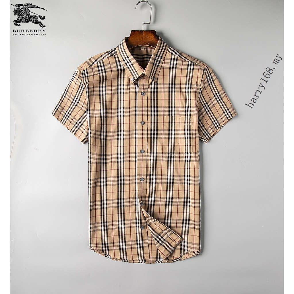 Burberry Camisa De Manga Corta Caxton Mytheresa 