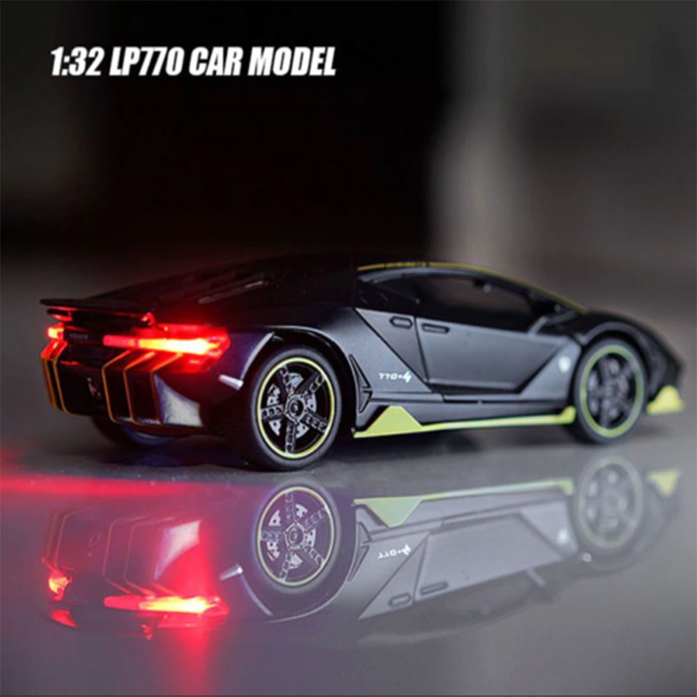 ?Stock listo?1:32 Lamborghini Centenario LP770-4 Diecast Sound&Light  Alloy Car Model Toy Birthday New Year Gifts For Boys | Shopee México