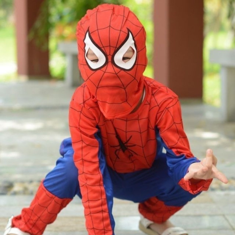 Spiderman Batman Héroe Halloween Fiesta Cosplay Disfraz Conjunto De Ropa | Shopee México