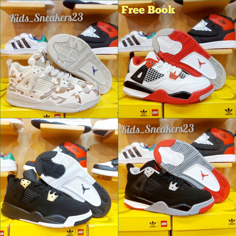 Zapatos para niños NIKE AIR JORDAN 4 RETRO Import QUALITY Cool