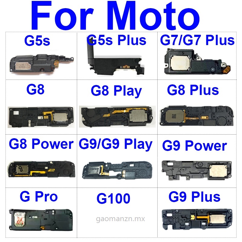 Altavoz Fuerte Zumbador Para Motorola Moto G5S G7 G8 G9 Play Plus Power G8 Brasil G9 G Pro G100 Timbre Repa