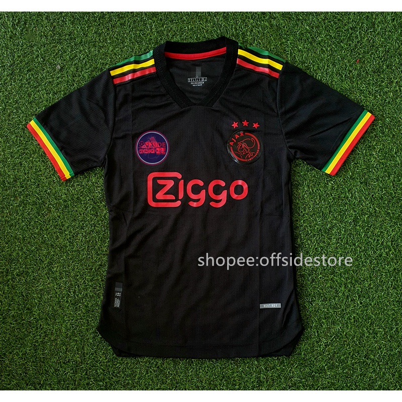 Bob Marley Ajax Edición Especial Jugador Versión Camiseta De Fútbol Jersey Tercer Kit