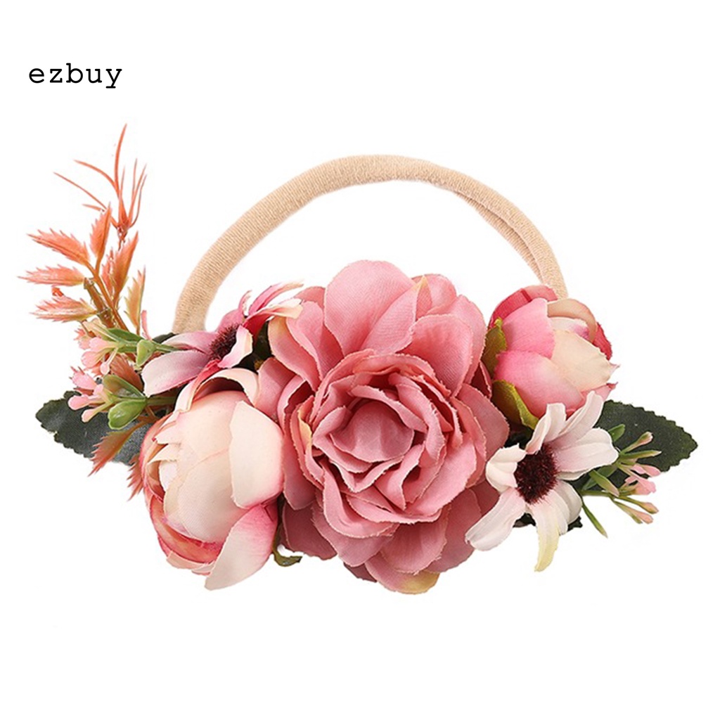 Ey Diadema Portatil De Flores Para Recien Nacido Decoracion De Flores Anti Descoloracion Para Bebes Shopee Mexico