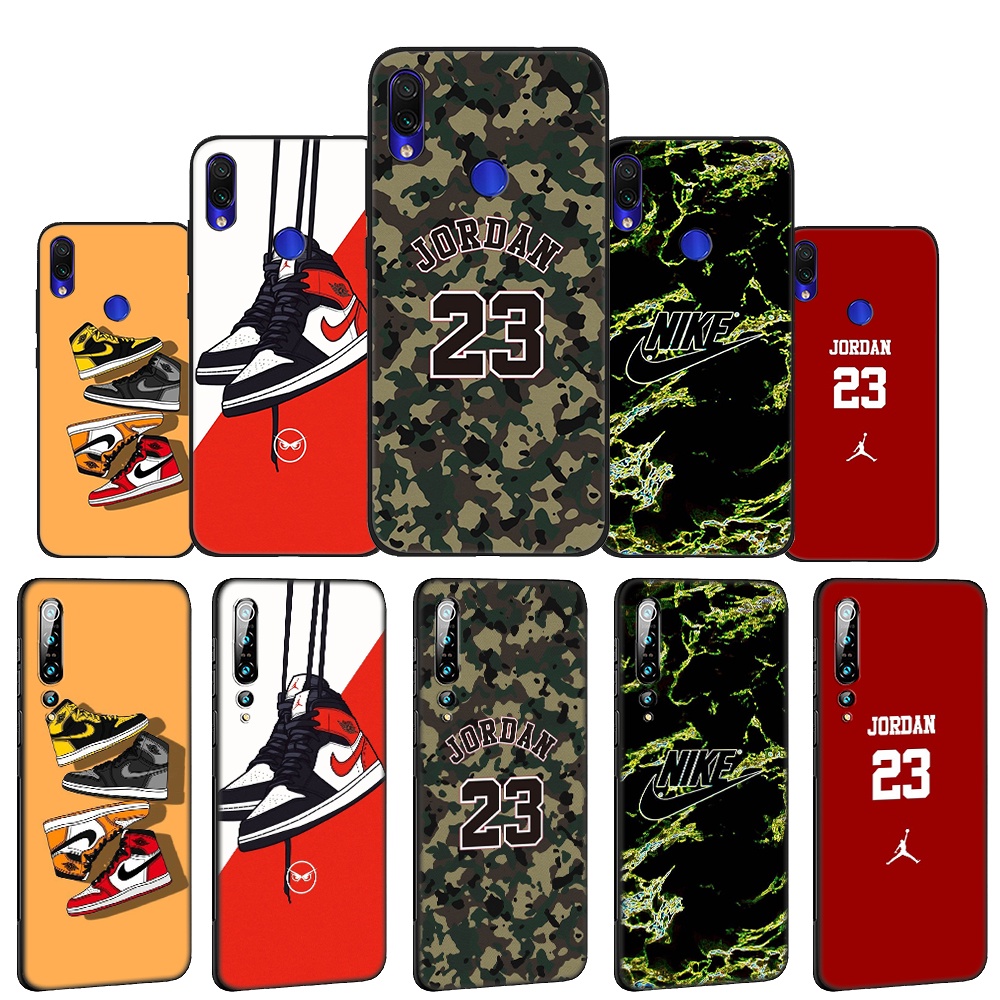 Funda De Silicona Para Teléfono Xiaomi Redmi Note 9T 10 9 9S K20 Pro Max IB6 Air joran Nike Soft Protect Cover