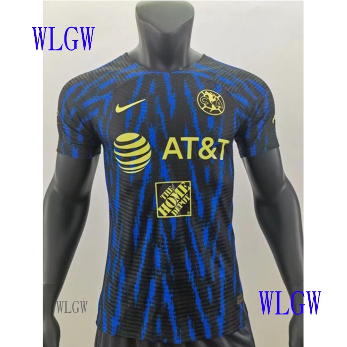 [WLGW] Camiseta De Fútbol Versión Jugador 2022-2023 America Jersey Fuera Camisetas Camisa S-XXL