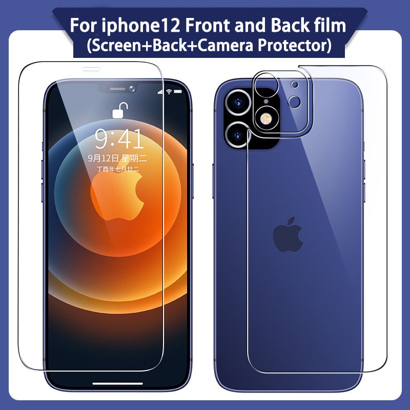 Para iPhone XS Max/6/7/8 PLUS Vidrio Templado Film Protector de Pantalla Frontal 