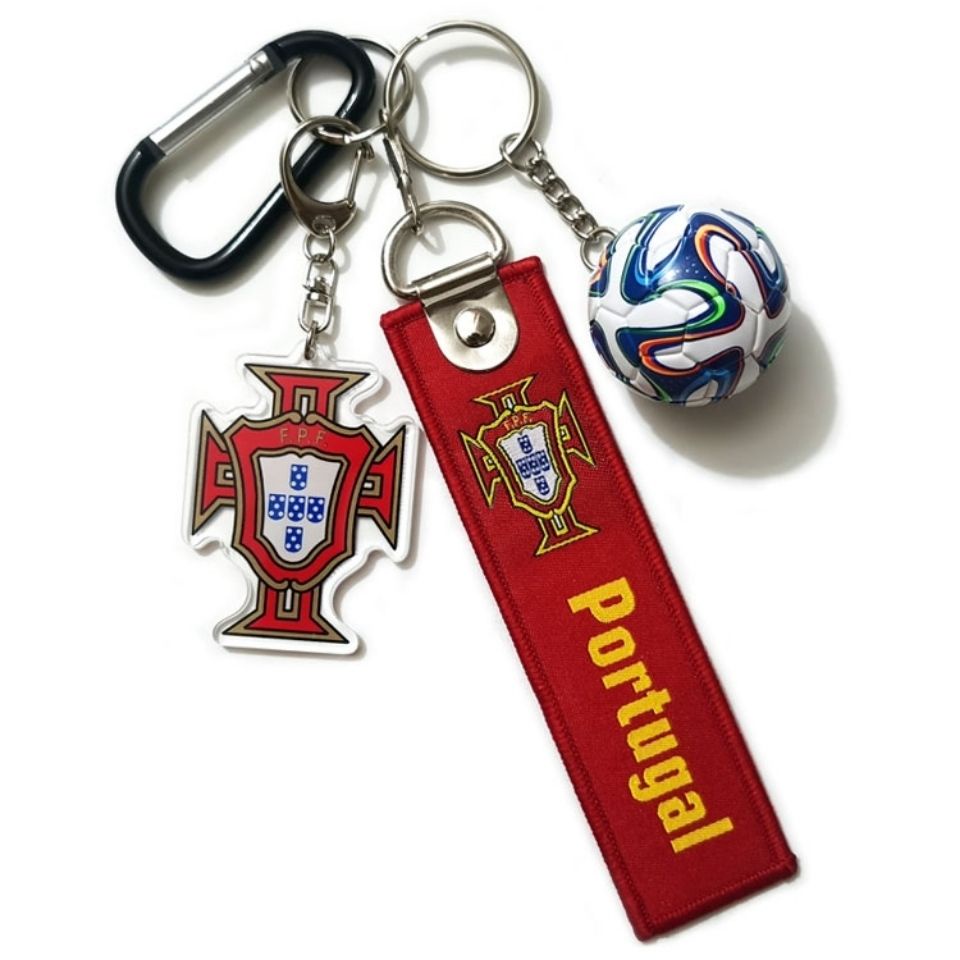 FIFa World Cup Qatar 2022 Keychain LOGO Football Soccer Souvenirs