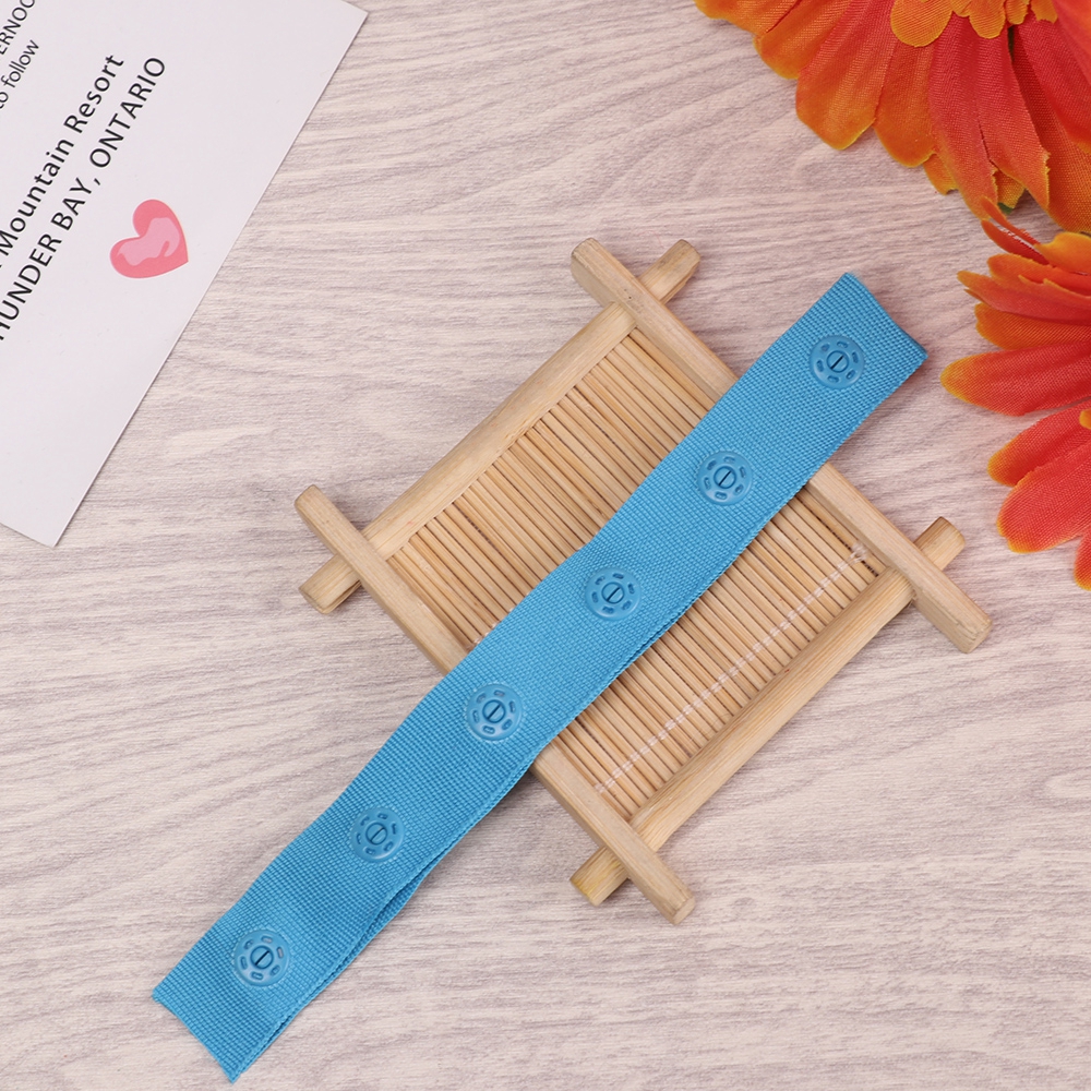 Waixin Diy Sewing Lace Trim Multirole Press Button Spandex Ribbon Multi Colors Clothing Sewing Accessories Embedded Buckle Garment With Snap Fasteners Shopee Mexico