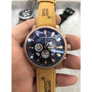 Montblanc Movimiento De Cuarzo Importado 45mm Reloj De Hombre