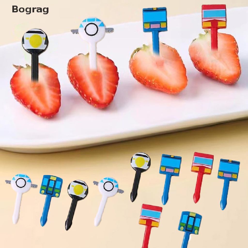 niños 2 piezas BESTONZON Cuchara plástica Tenedor Set Ensalada Fruta Traje para niños color al azar 