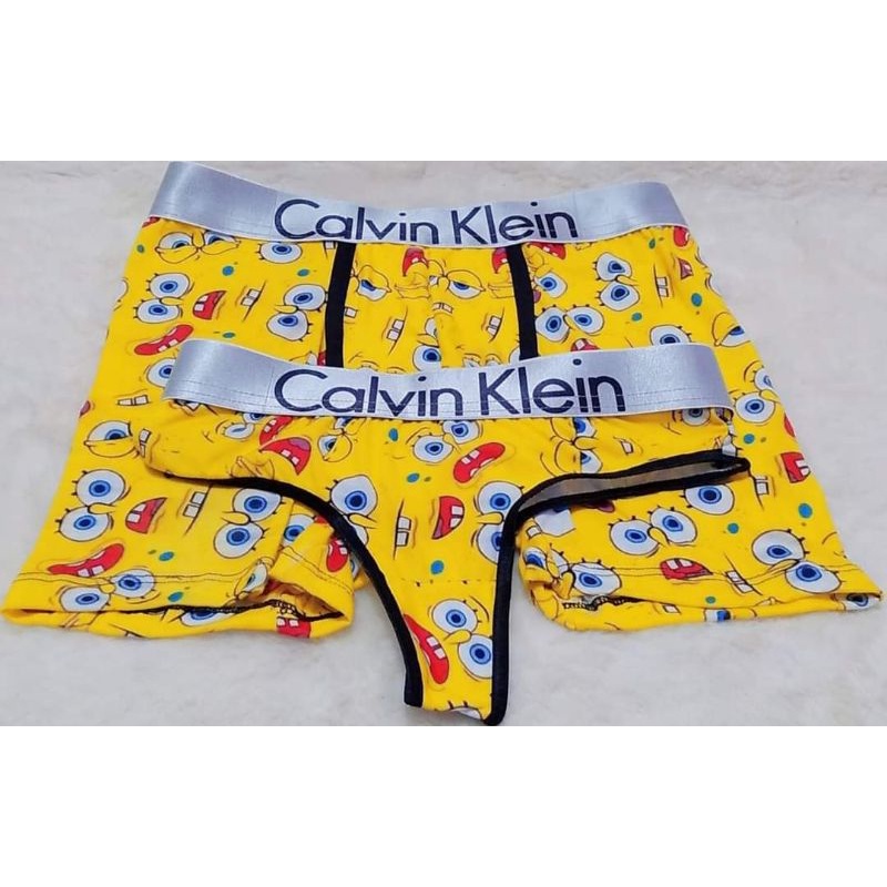 dúo boxer y tanga Bob esponja Shopee México