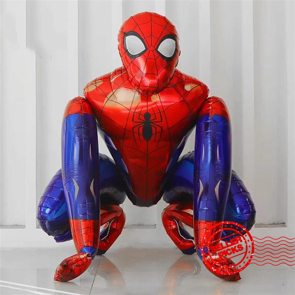 Alta Calidad Grande 3d Foil Spiderman Globo De Hierro Hombre De Dibujos Animados Bebe Fiesta Ninos Ducha Globos U9x5 Shopee Mexico