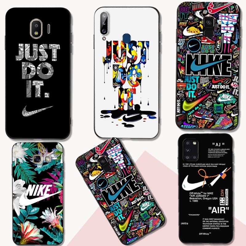 Funda Para Samsung Galaxy A51 A71 A91 A50S A30S A50 2019 Trasera De Silicona Suave Teléfono Negro tpu Nike logo | Shopee México