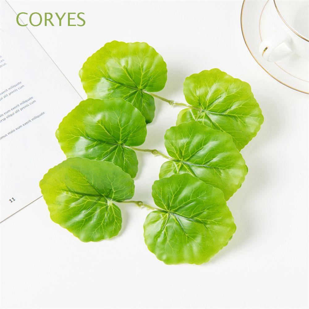 CORYES Plantas Artificiales Navidad 20PCS Decoración De Pared De Jardín Hoja  Verde Suministros De Fiesta Begonia | Shopee México