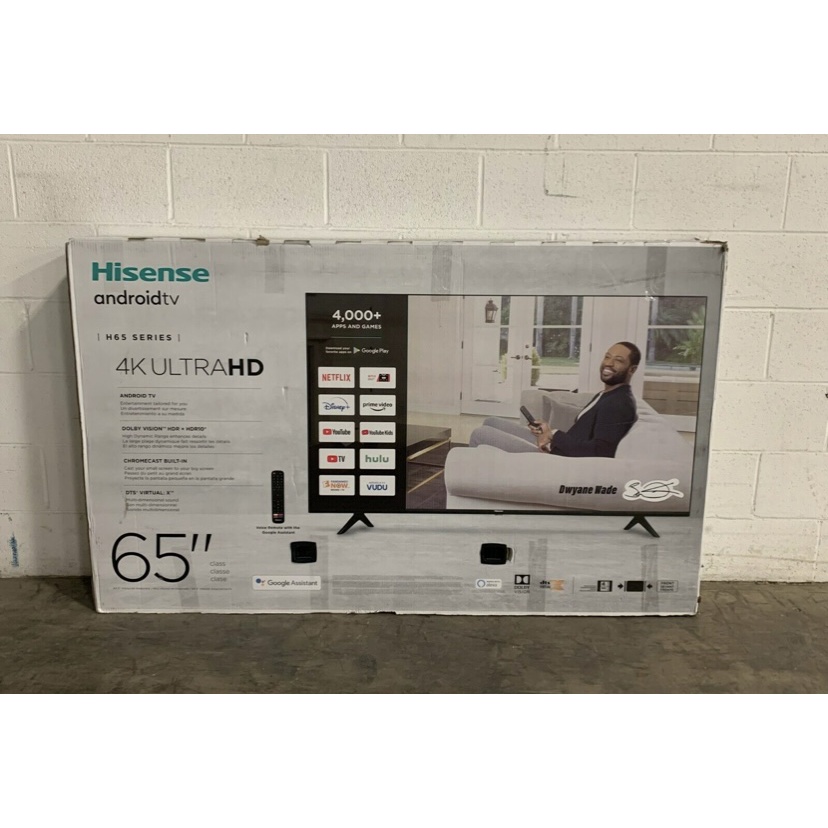Brand New Hisense H65 Series 65" 4K Ultra HD Smart TV Shopee México