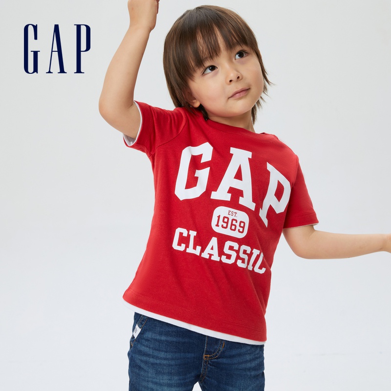 Norma Anuncio Ficticio Camiseta Gap Niños Y Niñas Nueva Ropa Infantil | Shopee México