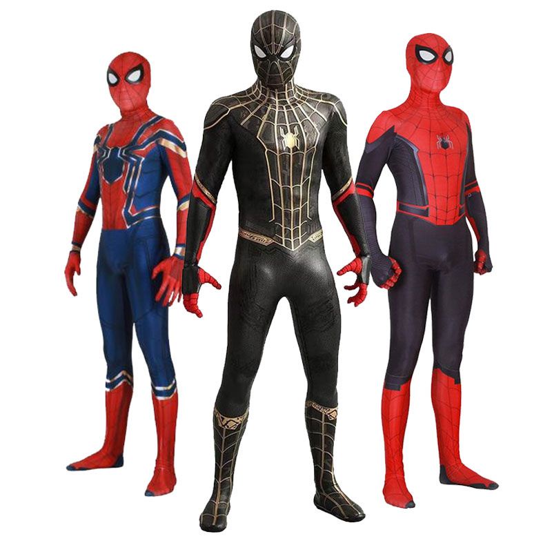 Spider Man No Way Home Iron Spiderman 2 3 Traje Disfraz Cosplay Superheroe  Mono Para Mejor Precio Abril 2023|BigGo México