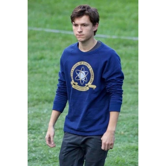 Suéter sudadera SpiderMan Midtown escuela ciencia Peter Parker Tom Holland  Marvel Spider Man | Shopee México