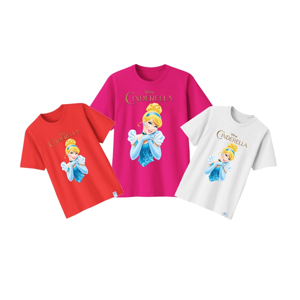 Camisetas personalizadas de cenicienta princesa para bebés, niños,  adolescentes, adultos, talla grande Material de algodón fresco | Shopee  México