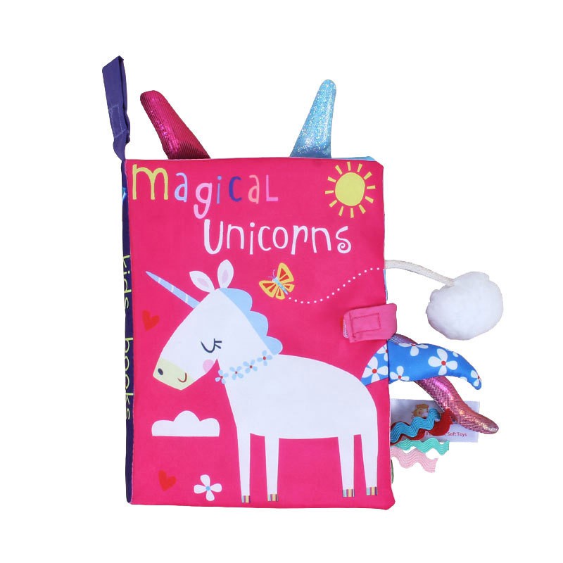 Dino tails colas animales libro de tela bebé de juguete Desarrollo Libros Aprendizaje y Educación 