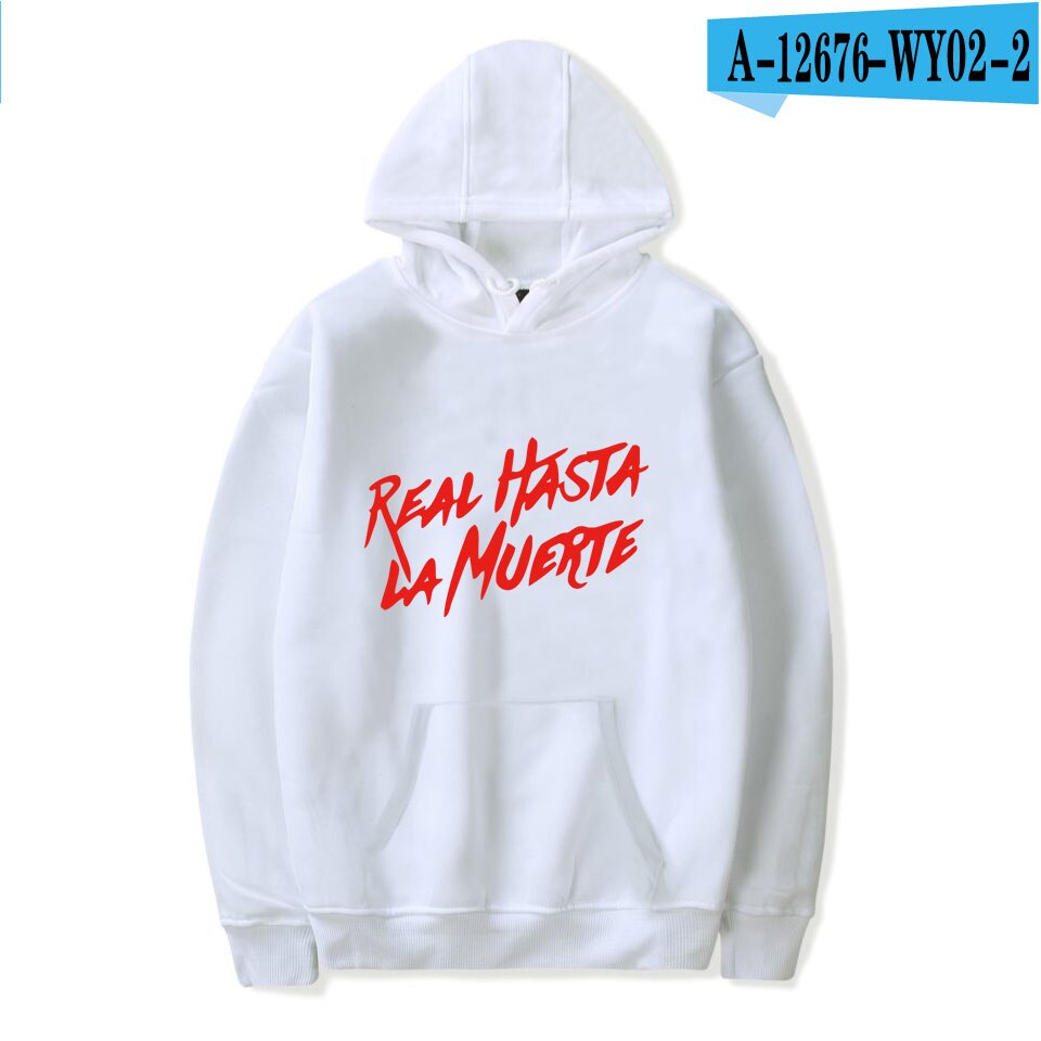 Nueva Sudadera De Moda Anuel AA Álbum Real Hasta La Muerte Hip Hop Con  Capucha Hombre/Mujer Dama Kpop Hoody | Shopee México