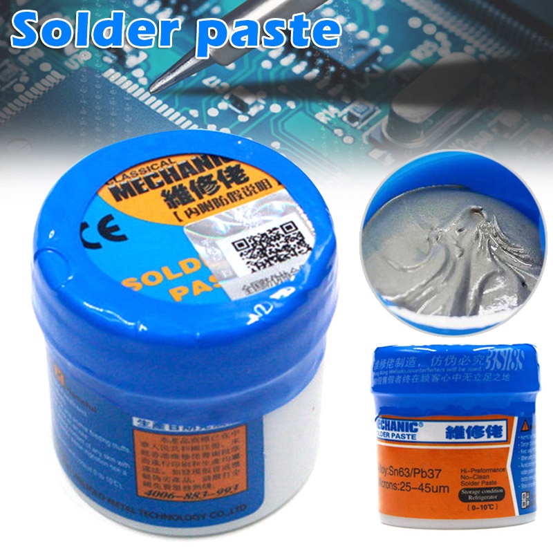 Mechanic Reparing Solder Soldering Paste XG-50 Tin Mud SMT 35g | Shopee ...