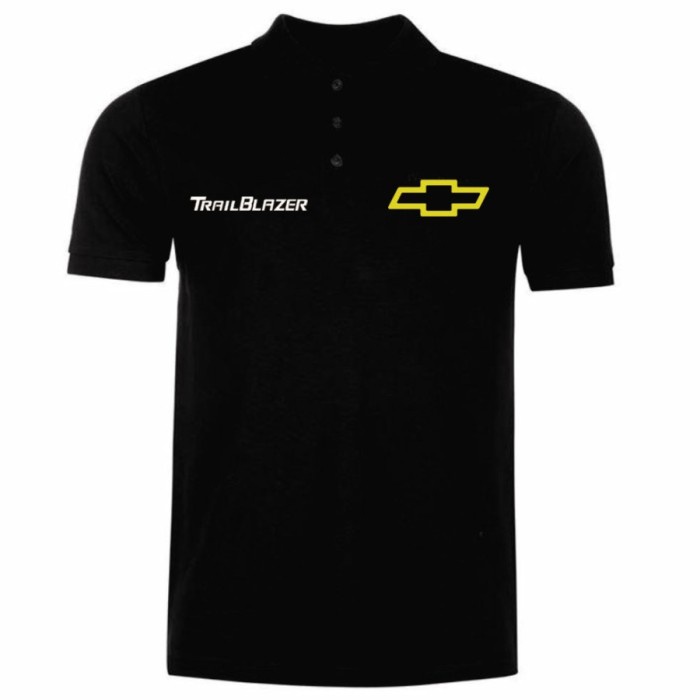 Polo camiseta camiseta cuello de ropa DISTRO CHEVROLET TRAILBLAZER liso  personalizado mejor calidad | Shopee México