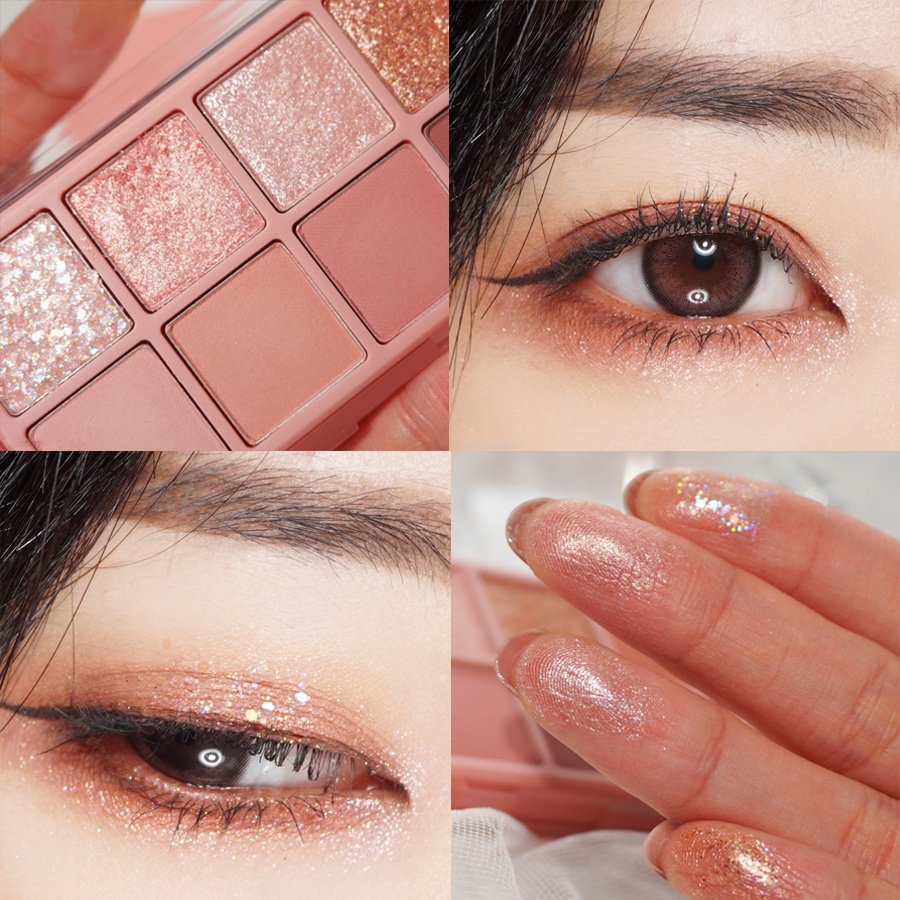 rom&nd] Better Than Palette (10 Colores) | romand Mate Glitter Maquillaje  De Sombra De Ojos | Shopee México