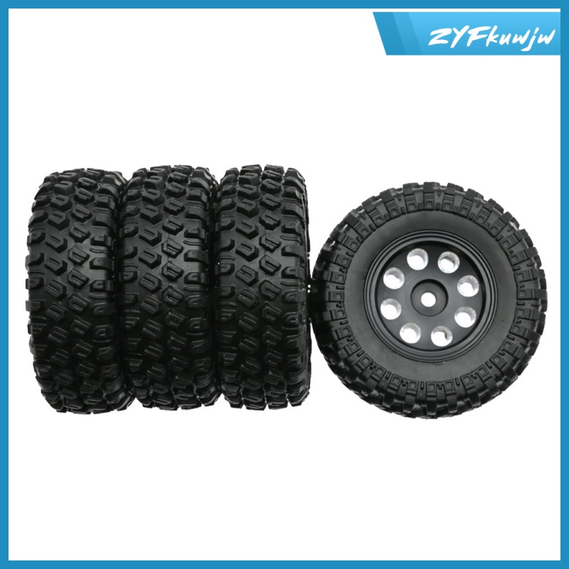 Neumático de goma para llanta de rueda de 4 piezas para RC 116 coche 