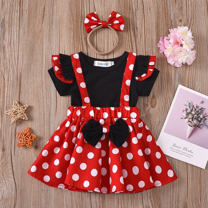 Mini vestido de ratón para niña de 2 a 10 años, disfraz de princesa Cosplay  para niñas, niños, cumpleaños, fiesta de Navidad, vestidos de Minnie, ropa  3T Gao Jinjia LED