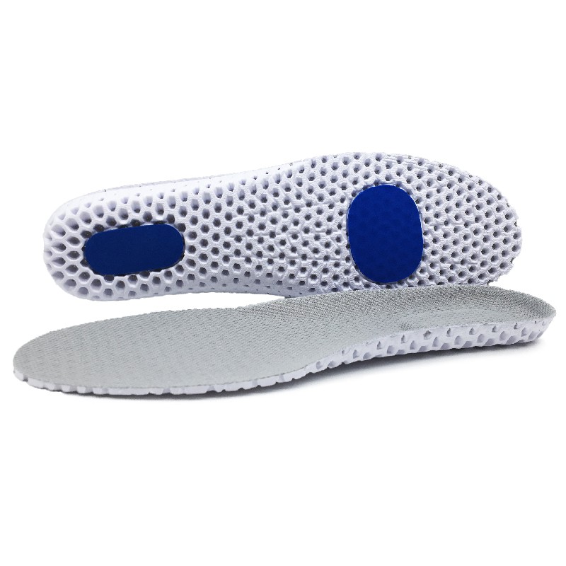 1 par EXIU Clear Magnetic Shoe Insoles Desodorante Transpirable Anti-Sudor Comfort Masaje Plantilla de Calzado Ortótica para Hombres Mujeres 