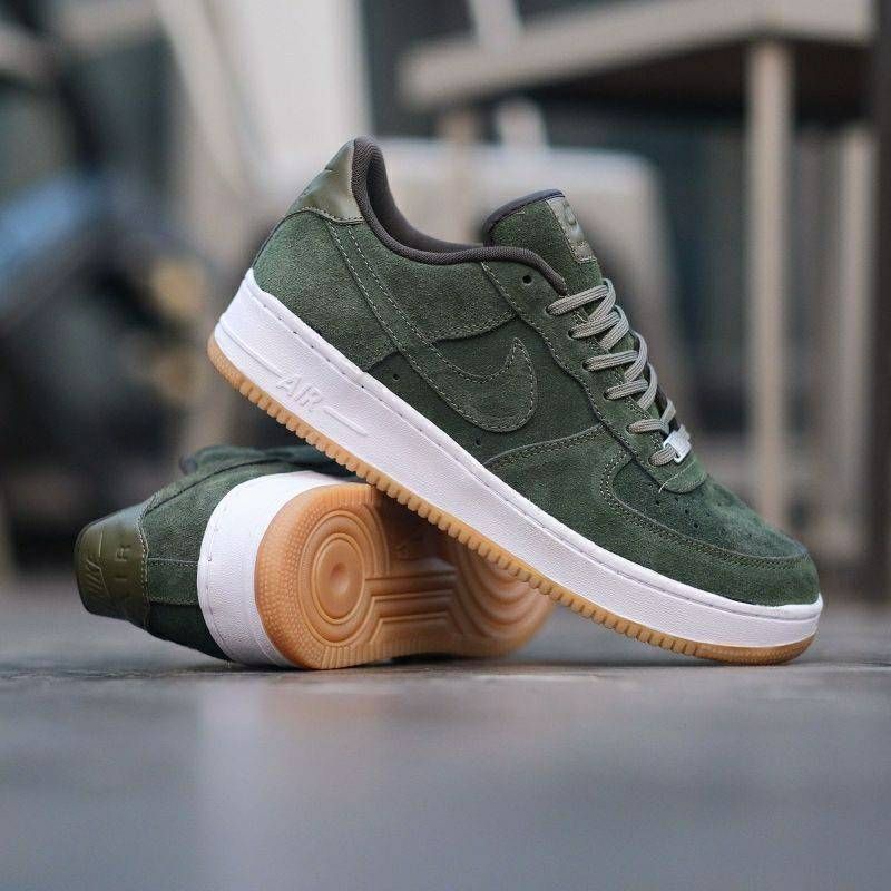 Espíritu estoy sediento crimen Nike AIR FORCE 1 gamuza verde | Shopee México