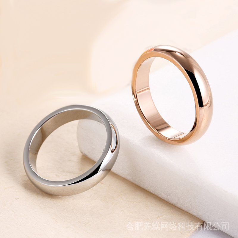 Acero inoxidable l316 Ring Anillo de pareja anillo de la promesa anillo de bodas grabado incluye 30113 