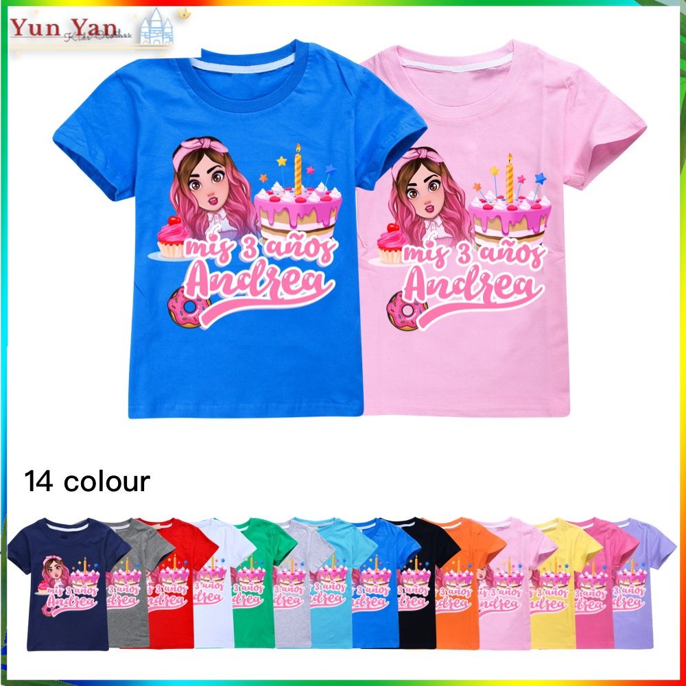 Verano Nuevo Mis Pastelitos Niños Niñas Camiseta Tops Moda Casual Manga  Corta Bebé Dibujos Animados Impreso Ropa | Shopee México