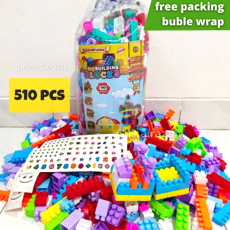 Bloques Lego 510 piezas bloques de construcción juguetes educativos