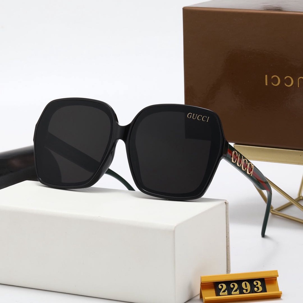 pubertad Bombardeo Potencial 2022 Gucci GG gafas de sol de lujo para mujer de alta calidad lentes de  gradiente de lujo para mujer 2293 | Shopee México