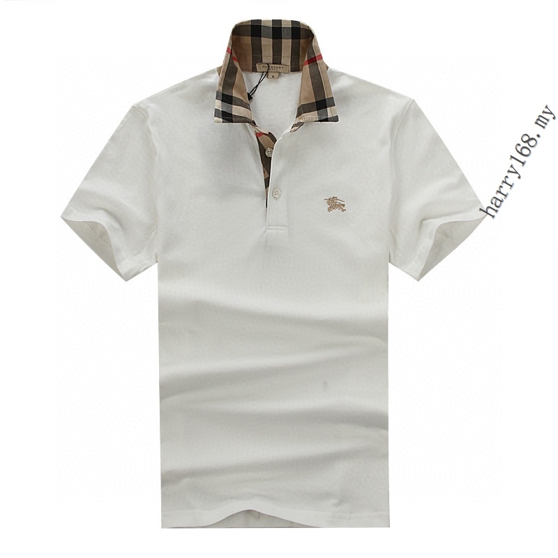 incluir Soleado Araña BURBERRY camiseta de polo de algodón de lujo para hombre top 4colors M646 |  Shopee México