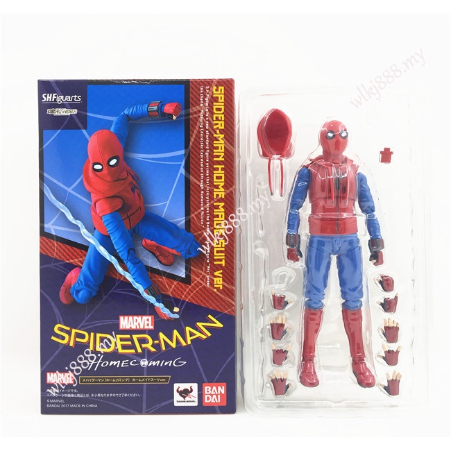 SHF Mujer Spiderman Regreso A Casa Spider Man Cambiar Cara Figura De Acción  Juguetes Modelo Muñecas | Shopee México