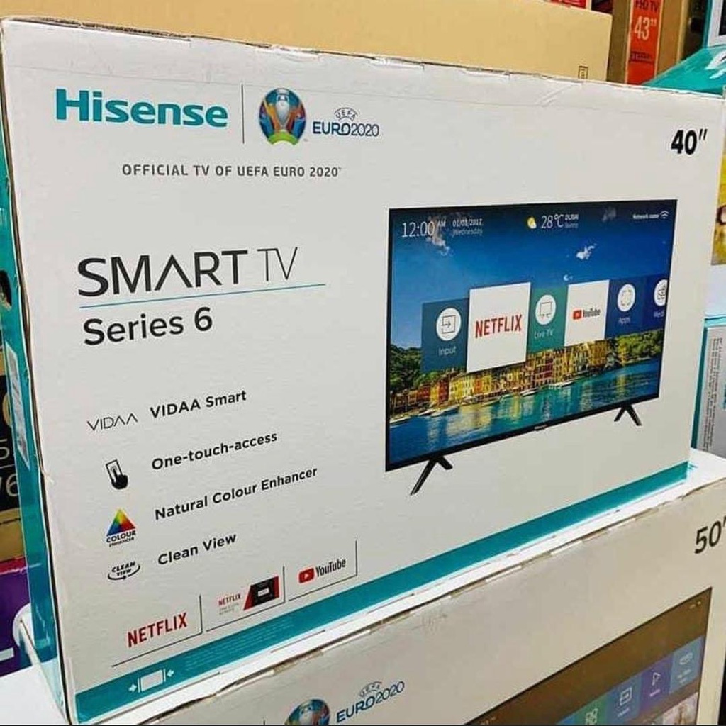 New Series 6 Hise nse Smart 40 inch Tv