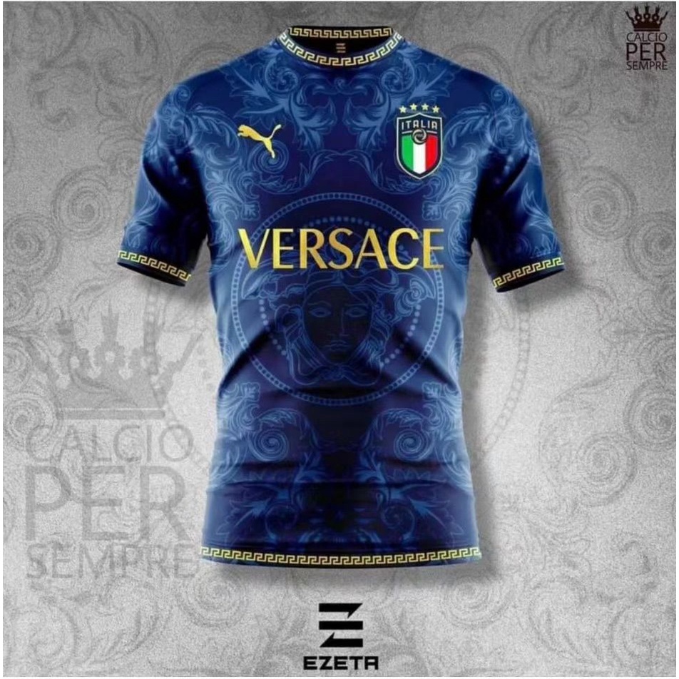 Camiseta ITALIA X VERSACE 2022 (Edición Especial) ubicaciondepersonas