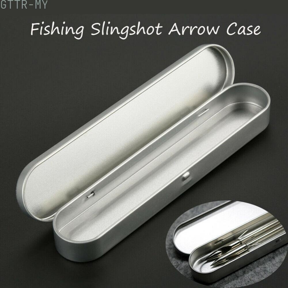 Dardos de Acero para Tirachinas de Pesca Puntas Slingshot Tiro Con Arco Bolsa 