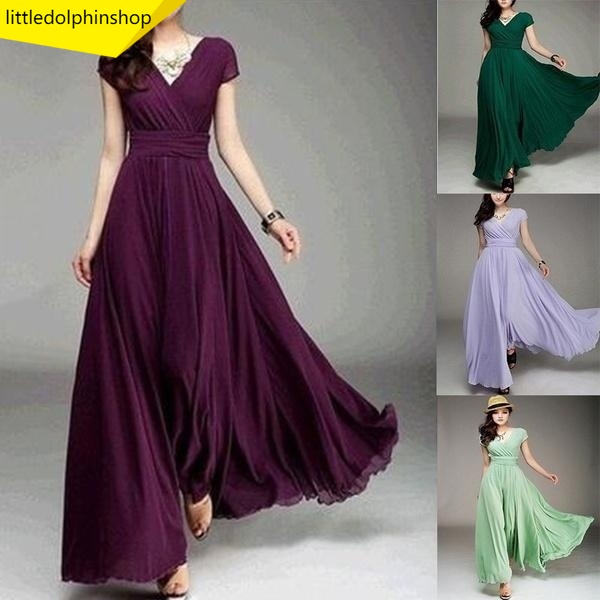 Compra vestidos fiesta largos - En Línea 2023 | Shopee México